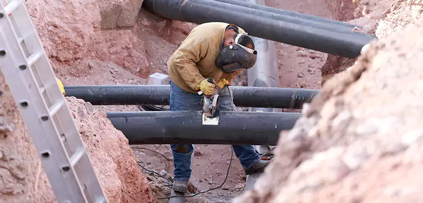 Cast Iron Sewer Pipe Replacement in Elmont