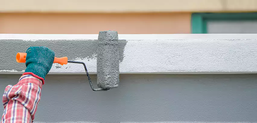 Concrete Wall Waterproofing in Elmont