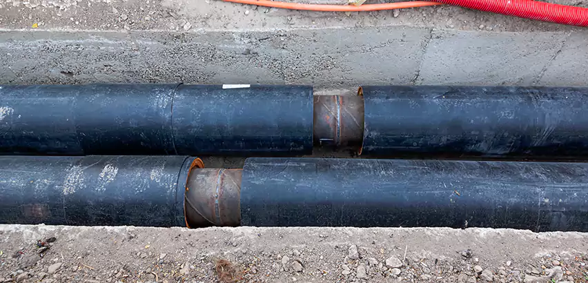 Trenchless Water Line Repair in Elmont