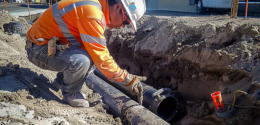 Professional Underground Pipe Repair Services in Elmont, NY.